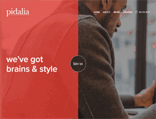 Tablet Screenshot of pidalia.com